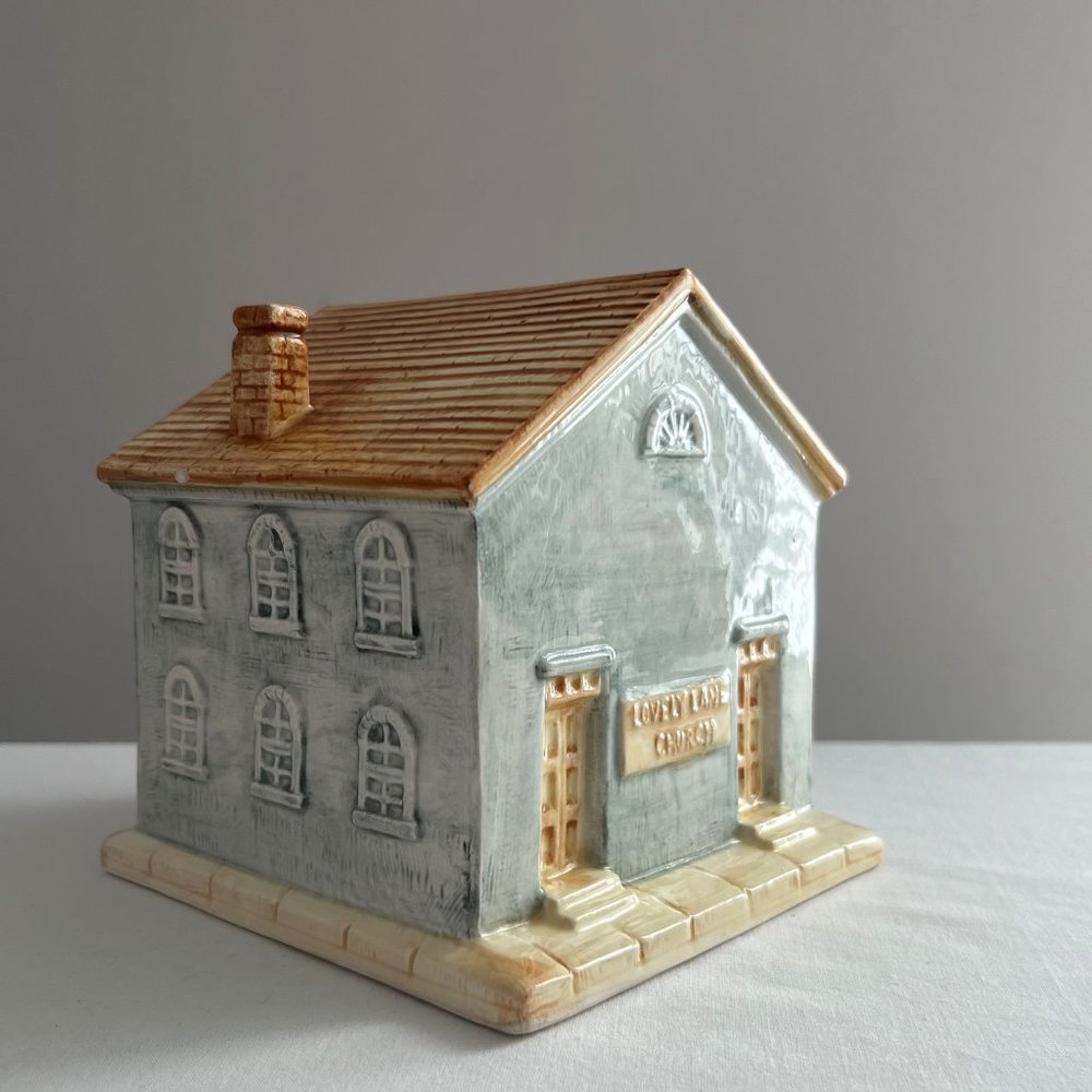 Vintage Commemorative Music Box AMAZING GRACE